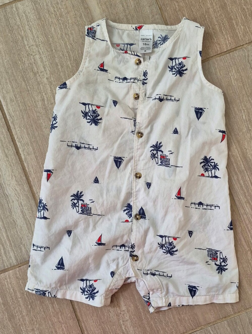 Carter's Summer Printed One Piece
